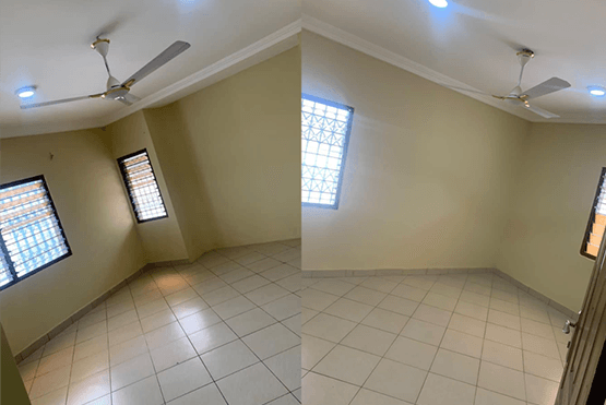 2 Bedroom Self-compound House For Rent at Amasaman Abease
