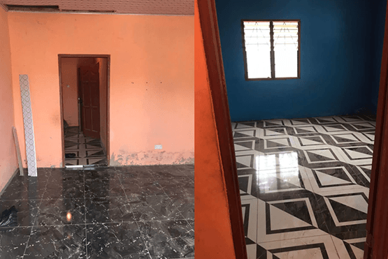 2 Bedroom Self-contained For Rent at Amasaman Ashalaja