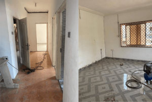 Chamber and Hall Self-contained For Rent at Achimota Kingsby