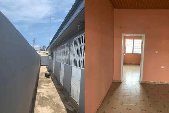 Chamber and Hall Self-contained For Rent at Pokuase Abensu
