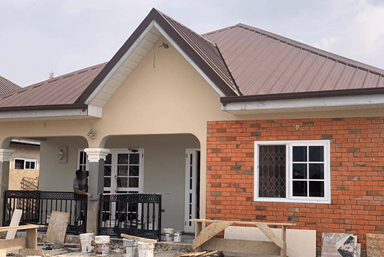 Newly Built 3 Bedroom House For Sale at Amasaman Cocobod