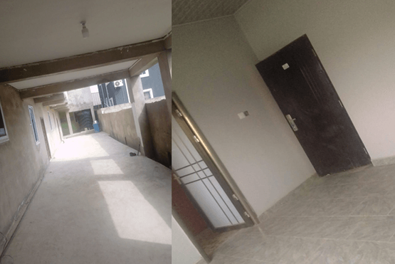 Newly Built Chamber and Hall Apartment For Rent at Ashongman Estate