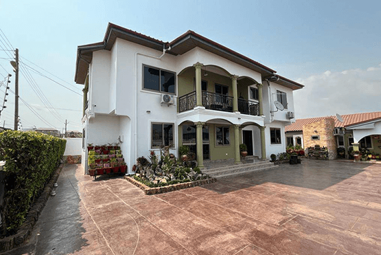 Semi-furnished 4 Bedroom House For Rent at East Legon
