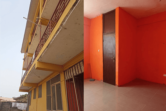Chamber and Hall Apartment For Rent at Teshie