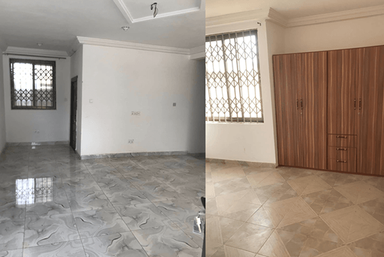 Newly Built 2 Bedroom Apartment For Rent at Spintex