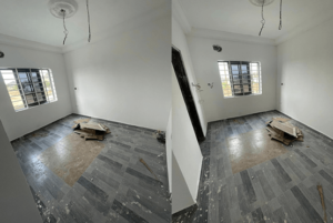 Newly Built Chamber and Hall Apartment For Rent at Agbogba