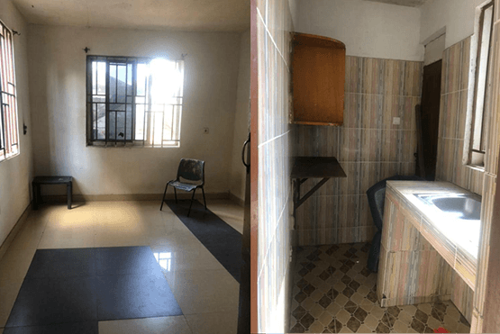 Single Room Self-contained For Rent at Lapaz Race Course