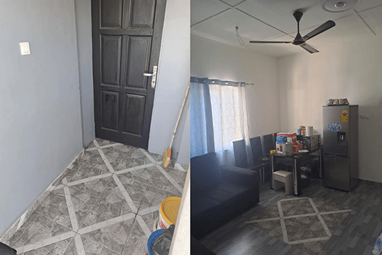 Chamber and Hall Apartment For Rent at Agege 205