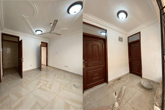 Chamber and Hall Self-contained For Rent at Adenta Amrahia