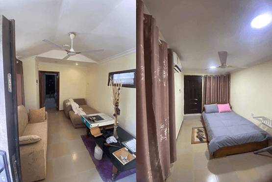 Fully Furnished 1 Bedroom Apartment For Rent at Cantonments