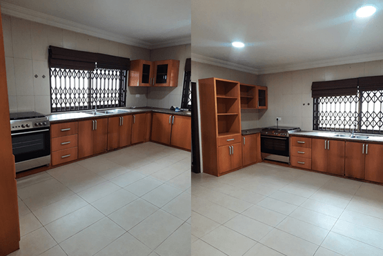 4 Bedroom House with Boys Quarters For Rent at School Junction