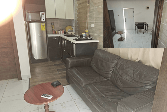 Furnished Studio Apartment For Short Stay at Adjiringanor