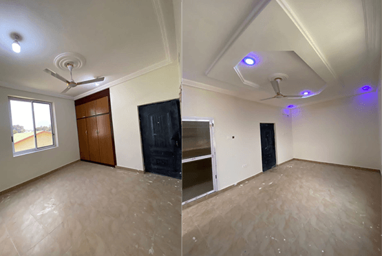 Chamber and Hall Apartment For Rent at Adenta Barrier
