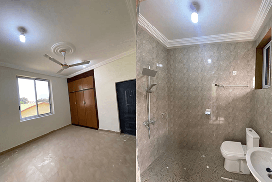 Chamber and Hall Apartment For Rent at Adenta Barrier